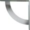 Ekena Millwork Bulwark Steel Bracket, Unfinished 2"W x 12"D x 12"H BKTM02X12X12BUCRS - alternate 7